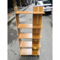 Kệ Sách Gỗ - Giá Sách Gỗ 5 Tầng Lắp Ghép Nhiều Màu Sắc Tiện Ích