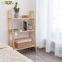 Kệ sách gỗ lắp ráp đa năng trang trí 3 tầng thương hiệu Nội Thất May Đo - Nội thất trang trí
