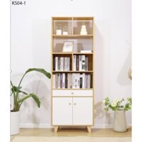 Kệ sách gỗ MDF Chống ẩm KS04-1 - 1700x600x300 mm