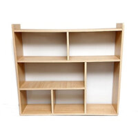 Kệ sách gỗ rộng 80cm treo tường KSG41