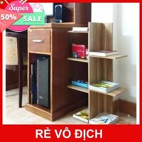 KỆ SÁCH GỖ XƯƠNG RỒNG 5 TẦNG -CỰC ĐẸP- CAO 81 CM-NGANG 49 CM- RỘNG 21CM