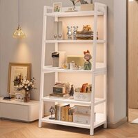Kệ sách kệ sắt mỹ thuật sàn kệ đọc sách đơn giản kệ trưng bày tủ sách phòng khách dựa vào tường kệ