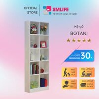 Kệ sách, kệ trang trí gỗ hiện đại SMLIFE Botani  Gỗ MDF dày 17mm chống ẩm  D60xR23xC170cm