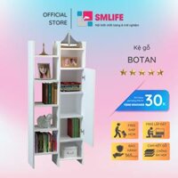 Kệ sách, kệ trang trí gỗ hiện đại SMLIFE Botan  Gỗ MDF dày 17mm chống ẩm  D55xR25xC130cm