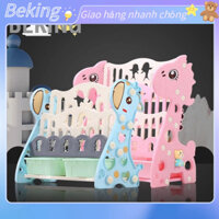 Kệ sách nhựa cao cấp cho bé hình Hươu cao Beking LH