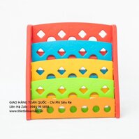 Kệ Sách Nhựa Nhập Khẩu Cho Bé