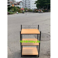 Kệ sách sắt đa năng 3 tầng dài 50cm ( HOẢ TỐC 1 GIỜ)