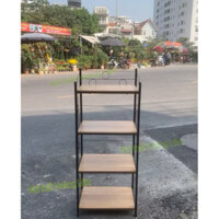 Kệ sách sắt đa năng 4 tầng dài 50cm