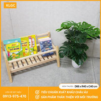 Kệ Sách Trẻ Em Gỗ Tự Nhiên - KS-600-N