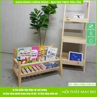 Kệ Sách Trẻ Em Gỗ Tự Nhiên - KS-600-N