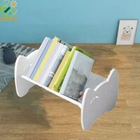 Kệ sách trẻ em HJKL màu trắng sáng tạo cho gia đình
