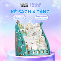 Kệ Sách Trẻ Em, Kệ Sách Cho Bé Hình Con Voi Nhiều Tầng Đựng Sách Rộng Rãi