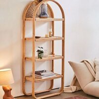 Kệ Sách Tre Giản Dị