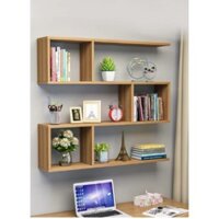 Kệ sách treo tường 3 tầng đơn giản mà đẹp dài 80cm chắc chắn