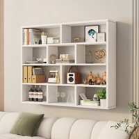 Kệ Sách Treo Tường Kệ Rượu Đơn Giản Hiện Đại Tủ Rượu Nhiều Tầng Gia Dụng Tủ Treo Tường Phòng Ăn Tủ Sách Treo