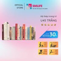 Kệ Sách Treo Tường Smlife Chữ U 45 45 x 15 x 15 cm -Trắng