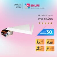 Kệ Sách Treo Tường Smlife X50 - Trắng