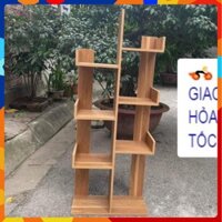 KỆ SÁCH XƯƠNG RỒNG KỆ HÌNH CÂY 8 NGĂN GỖ MDF TRANG TRÍ PHÒNG KHÁCH NGỦ GIA ĐÌNH, ĐỒ GỖ MỸ SINH CAO CẤP