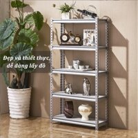 Kệ sắp V lắp ráp mâm Gỗ MDF chống thấm nướctrang trí nhà cửa , Kệ không dùng ốc vít 3/4/5 Tầng - Hàng Tại HCM