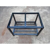 Kệ sắt đa năng 2 tầng, thép hộp 25x25mm, mạ kẽm sơn màu