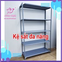 Kệ sắt đa năng 5 Tầng, Cao 2m x Dài 1m2 x Rộng 40cm, Kệ sắt trưng bày, Kệ kho hàng, Trọng tải 100kg/ Tầng
