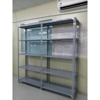 Kệ sắt đa năng V lỗ, 4-5 tầng,Cao 1m5-2m x Dài 80cm x Rộng 40cm, kệ tạp hóa kho hàng