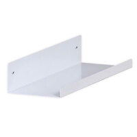 Kệ sắt treo tường 1 thanh ngang nhiều kích cỡ gờ chặn chống rơi đồ