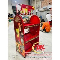 Kệ sắt trưng bày sản phẩm, kệ sắt quảng cáo, kệ sắt giá rẻ TP.HCM, sản xuất POSM