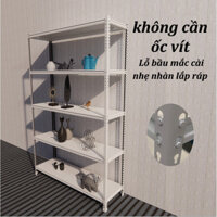 Kệ sắt V gài nội thất decor đa năng , Kệ tiết kiệm chi phí 3/4/5 Tầng,KỆ SẮT V LỖ ĐA NĂNG KIỂU DÁNG HIỆN ĐẠI,