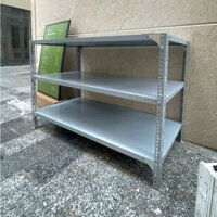 Kệ sắt V lỗ 3 tầng cao 1m2 dài 60cm rộng 40cm