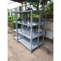 Kệ sắt v lỗ 4 mâm cao 1.5m x dài 1m x rộng 0.4m