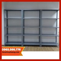 Kệ Sắt V Lỗ 5 Tầng: cao 200cm x dài 100cm x rộng 50cm