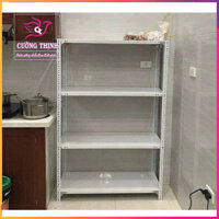 Kệ Sắt V lỗ 5 tầng, Dài 60cm x Rộng 30cm x Cao 150 -200cm, Lắp ghép kệ đa năng, kệ chứa đồ