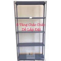 Kệ sắt V lỗ 5 tầng rộng 0,5m,dài 1m,cao 1,5m