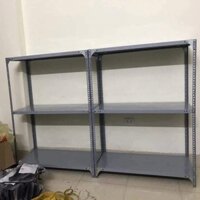 Kệ sắt V lỗ Cao 1m, Dài 1.2m, Rộng 0.5m, 3 mâm sàn