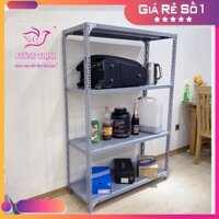 Kệ sắt V lỗ, Cao 1m5 x Dài 1m x Rộng 0.3m
