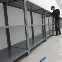 Kệ sắt v lỗ đa năng 3 tầng: dài 1,2m, rộng 0,4m, 3 tầng