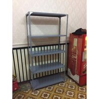 kệ sắt v lỗ đa năng 5 tầng cao 1,5m, dài 0,8m, rộng 0,4m
