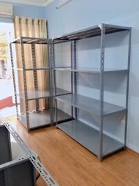 Kệ sắt v lỗ đa năng (cao 1,5m, dài 1m, rộng 30cm, 4 tầng)