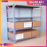 Kệ Sắt V Lỗ Đa Năng Dài 0,8 m x Rộng 0,5m x Cao 1m-1,2m-1,5m-2m - 3,4,5,6 Tầng