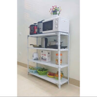 Kệ Sắt V Lỗ Đa Năng Dài 1m x Rộng 0,3m x Cao 1m x 3 tầng