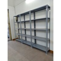 Kệ sắt V lỗ để hàng 5 Tầng - Kệ sắt đa năng lắp ráp (Dài 1,2m x Rộng 50cm)
