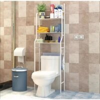 Kệ sau TOILET. Kệ sau bệ vệ sinh. Kệ nhà tắm 3 tầng thông minh. Kích thước 165x55x25cm. Sang trọng, tiết kiệm không gian