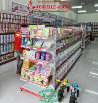 Kệ shop cửa hàng mẹ và bé tại Cần Thơ
