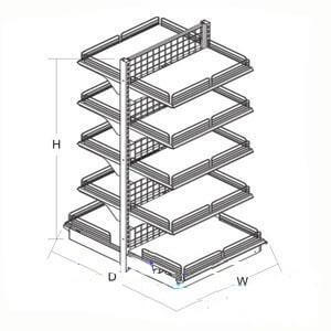 Kệ siêu thị GST3K4