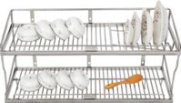 Kệ sóng chén 2 tầng bắt vít inox 304 TOVASHU nhiều kích thước - 6 tấc