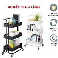 kệ SPA 3 tầng có bánh xe