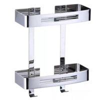 Kệ Sữa Tắm dầu gội trong nhà tắm gắn ốc vít lên tường INOX 304 KG16 KỆ THẲNG TẤM, inox 304