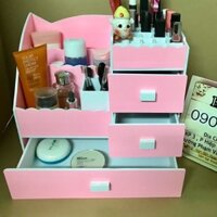 Kệ Tai Thỏ Hồng, Khay son, tủ đựng đồ trang điểm