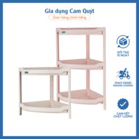 Kệ tam giác cao cấp Hokori 2,3 tầng, kệ nhựa để góc nhà tắm, phòng bếp tiện dụng